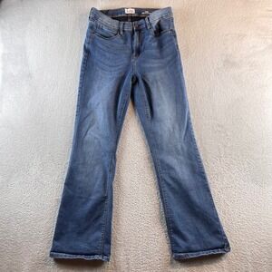 Nicole Miller New York Soho High Rise Bootcut Jeans Blue Womens Size 10